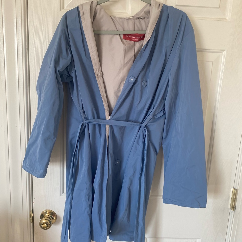 Women's Blue raincoat